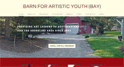 Desktop Screenshot of barn4art.com